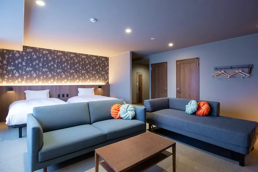 「讃岐日和／さぬきびより」プレミアムツインルーム全体