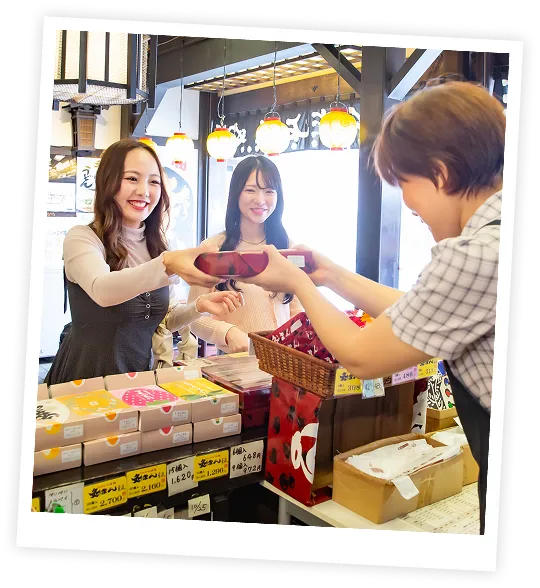 参道をゆっくり散策