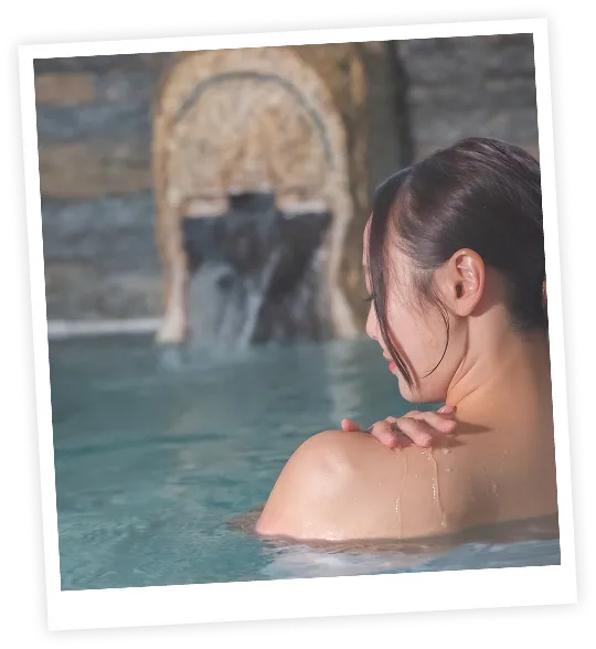 ホテル大浴場でゆったり